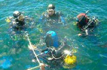 Algarve scuba diving school lesson